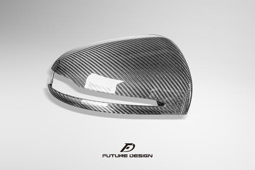 BENZ W205 W213 W222 碳纤维 替换式 干碳 后视镜盖 商品图3
