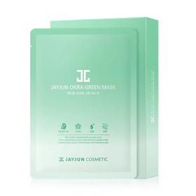【爆款超低价预售 急单慎拍】JAYJUN捷俊秋葵多效水弹力面膜10片 补水保湿舒缓呵护改善松弛