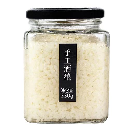 【缸鸭狗】手工酒酿 330g 2瓶 桂花糯米纯粮食米酒 醪糟月子产妇下奶酒酿 商品图3