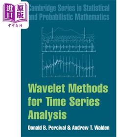 【中商原版】时间序列分析的小波方法 英文原版 Wavelet Methods for Time Series Analysis Donald B Percival