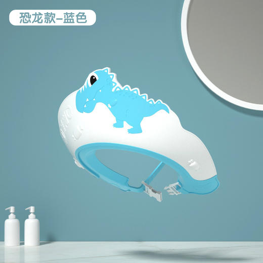 【宝宝洗头神器】护眼护耳硅胶洗头帽婴幼儿童浴帽 防水洗澡洗发帽 可调节0-10岁 商品图6
