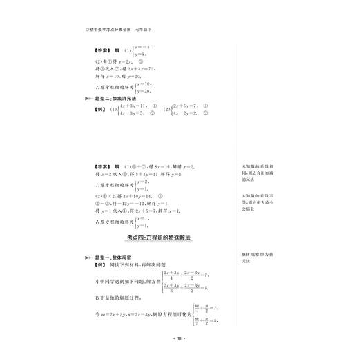 初中数学考点分类全解系列(套装) 商品图4