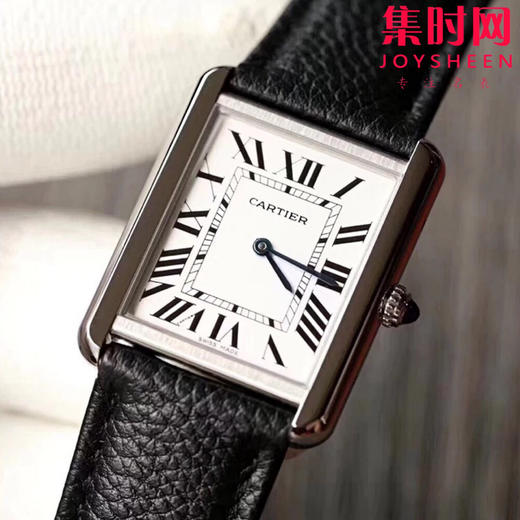 卡地亚 TANK 坦克系列石英款式女表，有小号31X24mm 中号33X27mm 商品图5