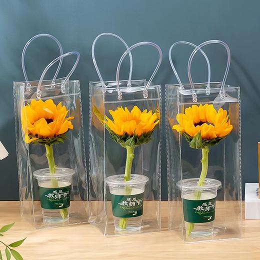 ins网红PVC手提透明袋（教师节） 商品图0