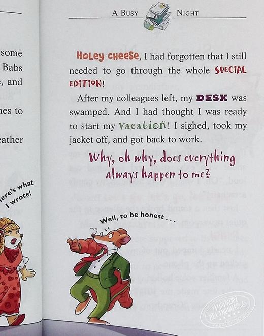 【中商原版】Geronimo Stilton #76：Superstore Surprise 老鼠记者76 英文原版 进口图书 学乐 儿童读物 6-12岁 商品图6