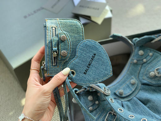 Balenciag* Le Cagole 
半月牙腋下包/斜挎包-xs 商品图6