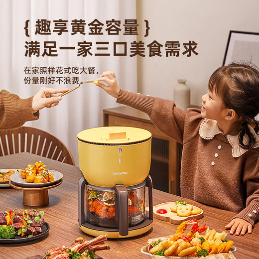 大宇空气电炸锅烤炸杯K5 商品图2