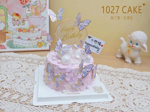1027CAKE | ins风 蝴蝶 紫色系 商品图0