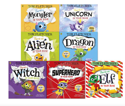 你的书里有一只怪兽系列绘本全7册 【米歇尔·奥巴马推荐】 商品图0