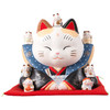 日本药师窑彩绘七福神福助财运猫（中号）17cm 商品缩略图0