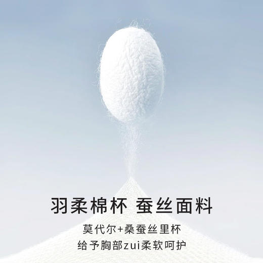熳洁儿 商场同款沉醉系列内衣女上薄下厚小胸聚拢性感内衣软钢圈文胸22701306 商品图3