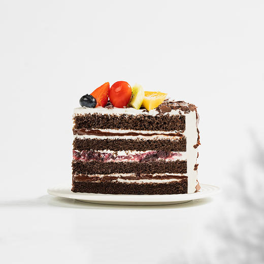【立减100元】【经典美味】6磅双层森林果乐蛋糕，巧克力鲜果蛋糕（石家庄幸福西饼蛋糕） 商品图1