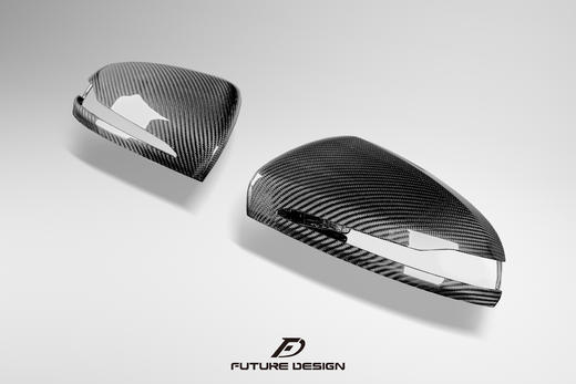 BENZ W205 W213 W222 碳纤维 替换式 干碳 后视镜盖 商品图0