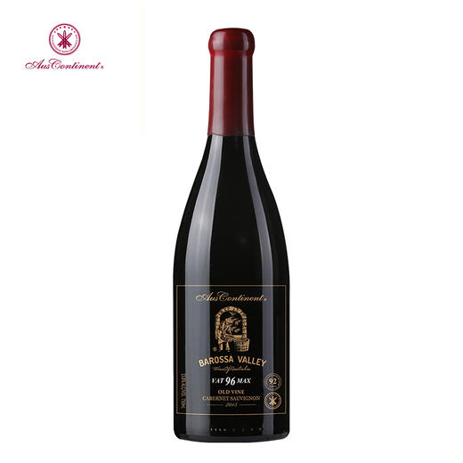 澳洲红酒 2015年南澳巴罗萨 赤霞珠干红96 MAX原瓶（三七开礼盒） 商品图0