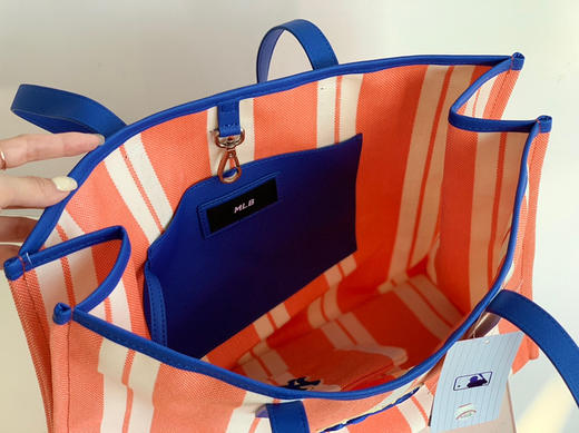 Mlb新品条纹托特包 〰️ 商品图7