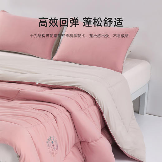 【新品主推】水星家纺云舒负离子十孔四季被床上用品 商品图1