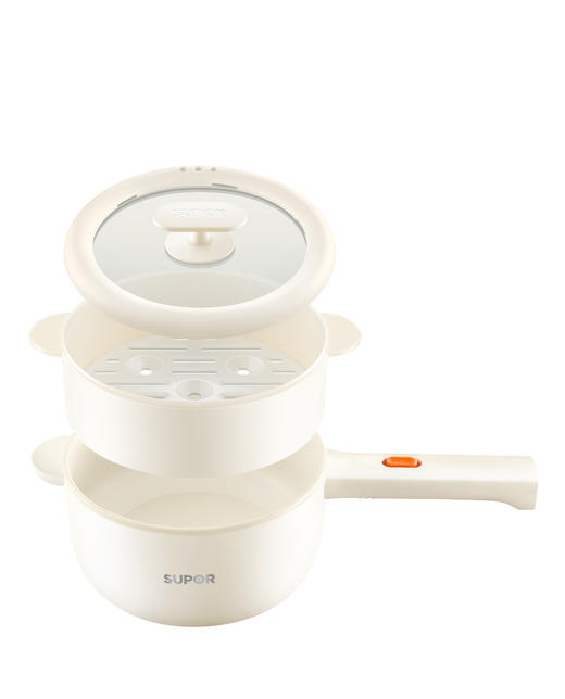 SUPOR苏泊尔小煮锅白色麦饭石不粘H20YKX40A 商品图1
