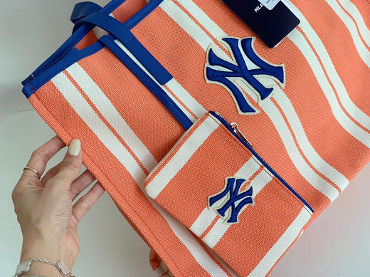 Mlb新品条纹托特包 〰️ 商品图4
