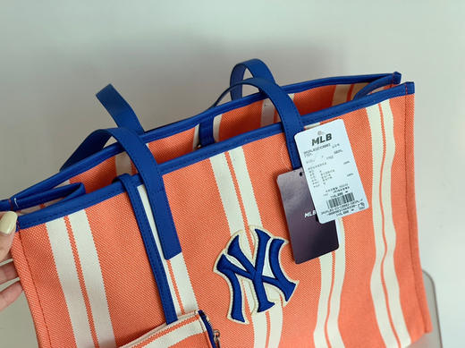 Mlb新品条纹托特包 〰️ 商品图3