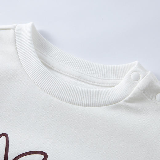 英氏秋季新款童装宝宝长袖休闲圆领套头T恤上衣YRTAJ32181A 商品图1