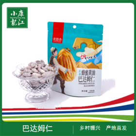 优悠杏蜂蜜黄油巴达姆仁106g*4袋