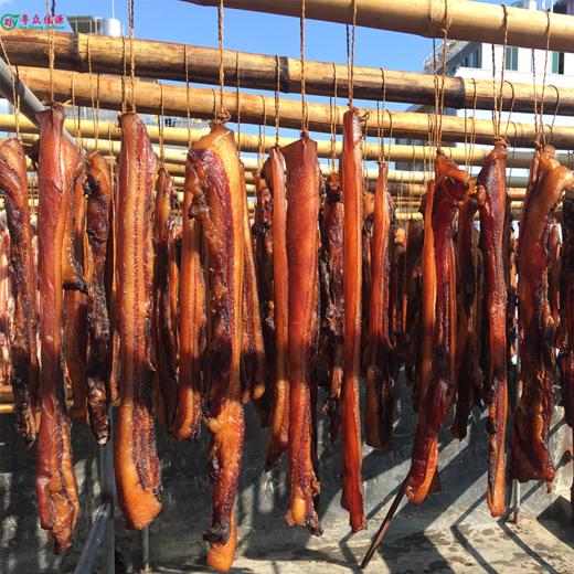 连州特产粤众佳源 东陂酱油酱香腊肉袋装400g 传统风味自然风干 商品图4