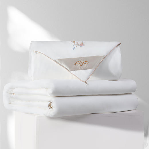 【新品主推】水星家纺金玉芳菲桑蚕丝二合一被床上用品 商品图5