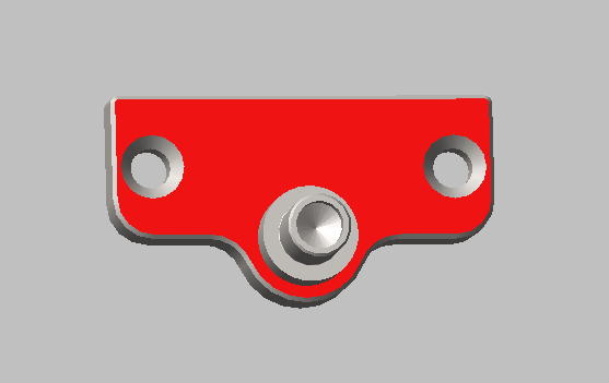 X副轨压板B组件(配右档A型)   30TY09000039