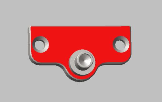 X副轨压板B组件(配右档A型)   30TY09000039 商品图0