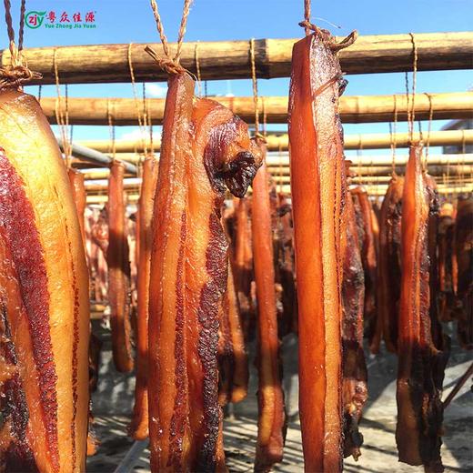 连州特产粤众佳源 东陂酱油酱香腊肉袋装400g 传统风味自然风干 商品图3