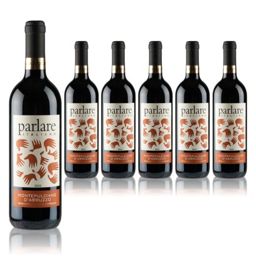 【整箱购买】意大利原瓶进口红酒 派拉雷阿布卢佐的蒙代普红葡萄酒 Parlare Montepulciano d'Abruzzo 6*750ml 商品图0