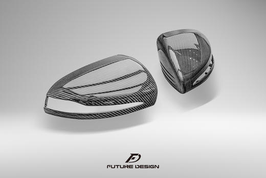 BENZ W205 W213 W222 碳纤维 替换式 干碳 后视镜盖 商品图1