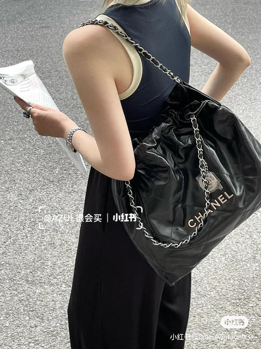 22bag垃圾袋-黑银中号 商品图4