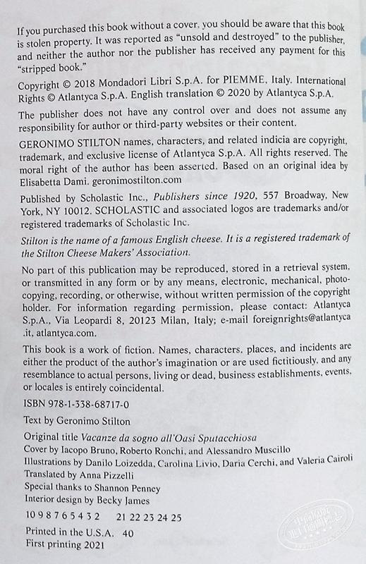 【中商原版】Geronimo Stilton #76：Superstore Surprise 老鼠记者76 英文原版 进口图书 学乐 儿童读物 6-12岁 商品图4