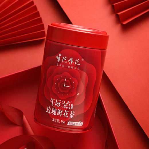 【冻出来的好花茶】玫瑰鲜花茶15g 商品图0