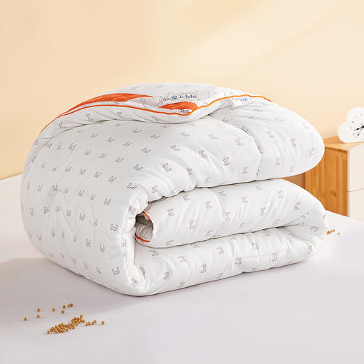 【新品主推】水星家纺豆呵护大豆加厚冬被床上用品 商品图5