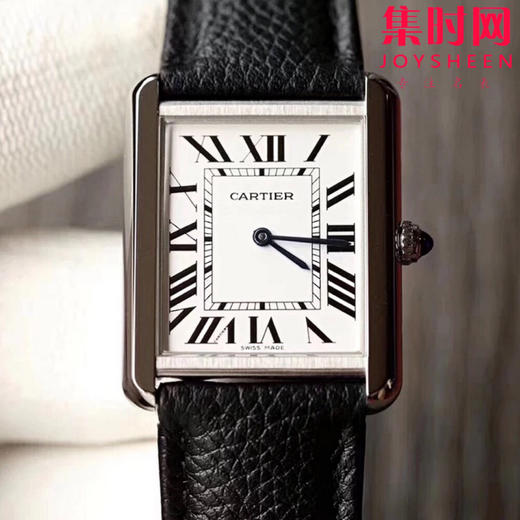 卡地亚 TANK 坦克系列石英款式女表，有小号31X24mm 中号33X27mm 商品图4