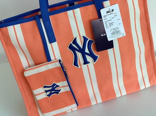 Mlb新品条纹托特包 〰️ 商品图6