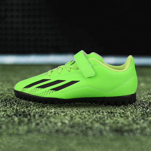 ADIDAS/阿迪达斯 X SPEEDPORTAL.4 H&L TF JX青少年入门级魔术贴碎钉足球鞋GW8501 商品图3