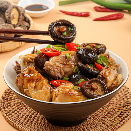 湖心泉精选有机香菇 袖珍小香菇300g罐装 商品图4