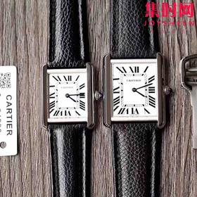 卡地亚 TANK 坦克系列石英款式女表，有小号31X24mm 中号33X27mm