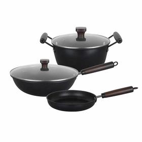 厨为天极铁锅具套组