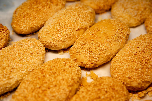 【大师面点】金元宝大麻糕 口味咸香 酥到掉渣 香的要命 商品图6