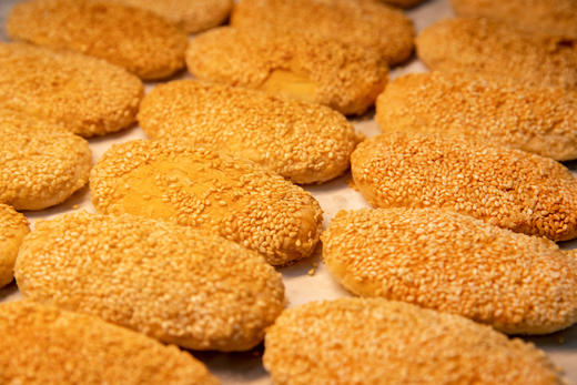 【大师面点】金元宝大麻糕 口味咸香 酥到掉渣 香的要命 商品图7