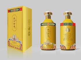 薪火相传大师酒定制款展示