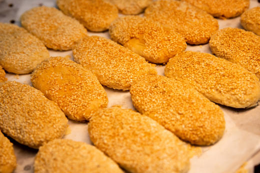 【大师面点】金元宝大麻糕 口味咸香 酥到掉渣 香的要命 商品图5