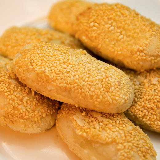 【大师面点】金元宝大麻糕 口味咸香 酥到掉渣 香的要命 商品图8