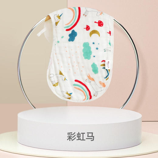 【限时特惠】婴儿拍嗝巾垫肩防吐奶超软宝宝围兜小方巾新生儿口水巾 商品图6