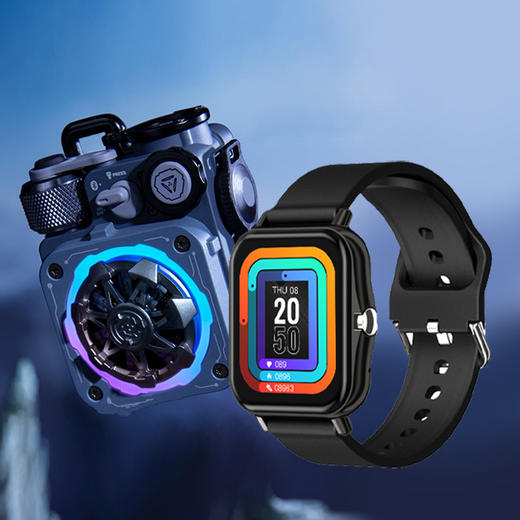 （分两个包裹发货颜色随机）纽曼（Newmine）运动智能通话手表手环EX80 男女款+猫王音响XOG机械光域【LXCT&SJZN8.0】 商品图0