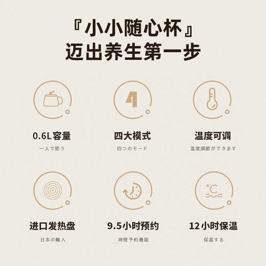 【坂田釜作】电炖养生杯 商品图3